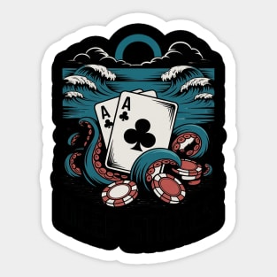 Poker Casino Playing Cards Spades Hearts Clubs Joker Game Sticker